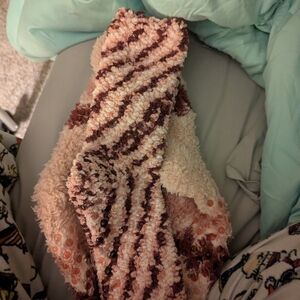 Cozy Striped Fuzzy Socks